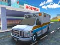 Leikur Ambulans Simúlatorar: Björgunarverkefni á netinu