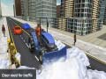 Leikur Stór snjóhreinsunar vegakstur simulators á netinu