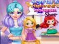 Leikur Verslun Crystal-prinsessufígúranna á netinu