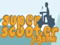Leikur Super Scooter Púsl á netinu