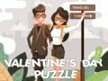 Leikur Puzzl fyrir Valentínusardag á netinu