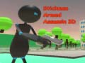 Leikur Stickman Vopnaður morðingi 3D á netinu