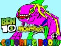 Leikur Ben 10 Skrímslavísa Málunarbók á netinu