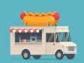 Leikur Food Trucks Jigsaw  á netinu