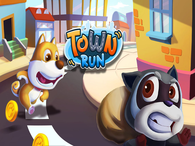 Leikur Town Run á netinu