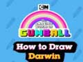 Leikur Dásamlegur heimur Gumball: Hvernig á að teikna Darwin á netinu