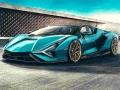 Leikur Lamborghini Sian Roadster Púsla á netinu