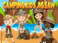 Leikur Camping Kids Púsla á netinu