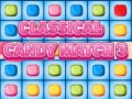 Leikur Klassísk sælgæti Match 3 á netinu
