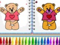 Leikur Sætur Teddy Bear Litur á netinu