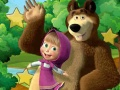 Leikur Lítil Stúlka Og Bear: Fali Stjörnur á netinu