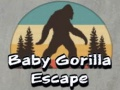 Leikur Flóttinn Baby Gorilla á netinu