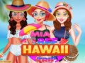 Leikur Ferð Mia með bestu vinkonu sinni til Hawaii á netinu