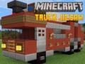 Leikur Minecraft Truck Puzzl á netinu