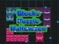Leikur Blocks Þraut Halloween á netinu