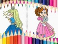 Leikur Fallegt Prinsessu Litabók á netinu