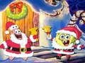 Leikur SpongeBob Jólapuzzl á netinu