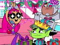 Leikur Teen Titans: Jólastjörnur á netinu