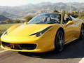 Leikur Ferrari 458 Spider sleði á netinu