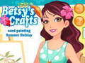 Leikur Betsy's Crafts Sand Paining Sumarfrí  á netinu