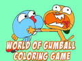 Leikur Heimurinn Gumball Lita Leikur á netinu