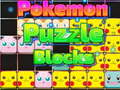 Leikur Pokémon Púslarblokkir á netinu
