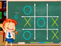 Leikur Tic Tac Toe í skólanum á netinu