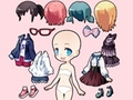 Leikur Chibi Anime Prinsessa Dúkka á netinu