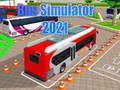 Leikur Strætó simúlator 2021 á netinu
