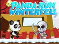 Leikur Panda Hlaupa í Winterfell á netinu