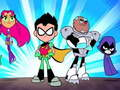 Leikur Teen Titans pusslupakka á netinu