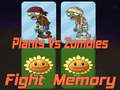 Leikur Plants vs Zombies Barátta Minnis á netinu