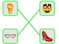 Leikur Emojí Samræmi Púslið á netinu