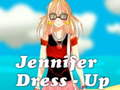 Leikur Jennifer Kjól - Upp á netinu