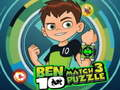 Leikur Ben 10: 3 í röð Púsla á netinu