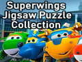 Leikur Superwings Púslusafn á netinu