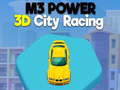 Leikur M3 Kraftur 3D Borgar Racing á netinu