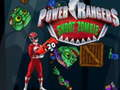 Leikur Power Rangers skýtur á zombí á netinu