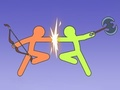 Leikur Super Stickman Duelisti á netinu