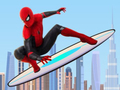 Leikur Spiderman Super Windsurfing á netinu
