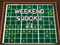 Leikur Helgar Sudoku 21 á netinu