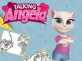 Leikur Mín talað Angela á netinu