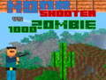 Leikur Noob Skotari gegn Zombie á netinu