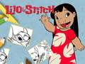 Leikur Litabók um Lilo og Stitch á netinu