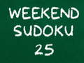 Leikur Helgar Sudoku 25 á netinu