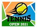 Leikur Tennisopnun 2021 á netinu
