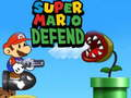 Leikur Super Mario Vörn á netinu