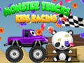 Leikur Monsters Trucks Barnar Keppni á netinu