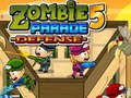 Leikur Zombie Parada Vörn 5 á netinu
