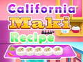 Leikur California Maki uppskrift á netinu